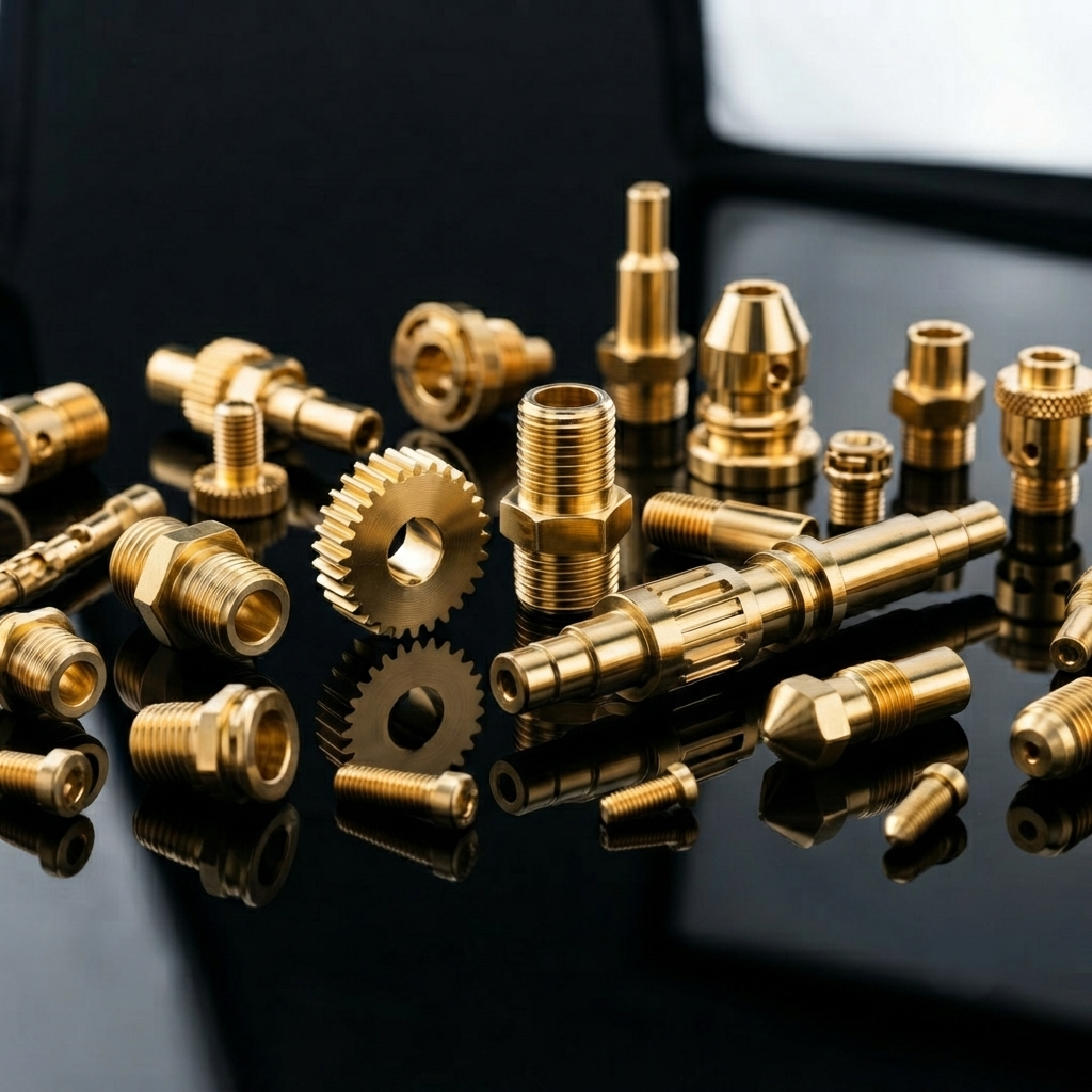 Brass CNC Turned Components