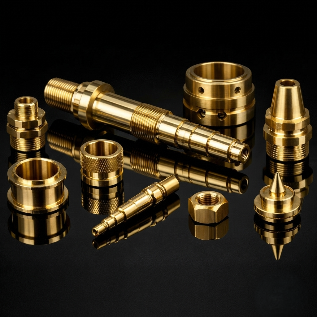 Brass CNC Turned Components