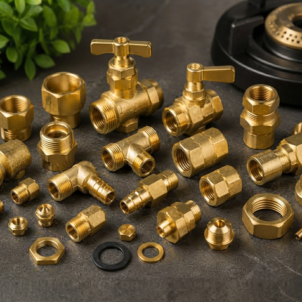 Brass Gas Parts